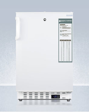 Accucold - ADA305AFLHD - 20" Wide Built-In Vaccine All-Freezer, ADA Compliant, Left Hand Door