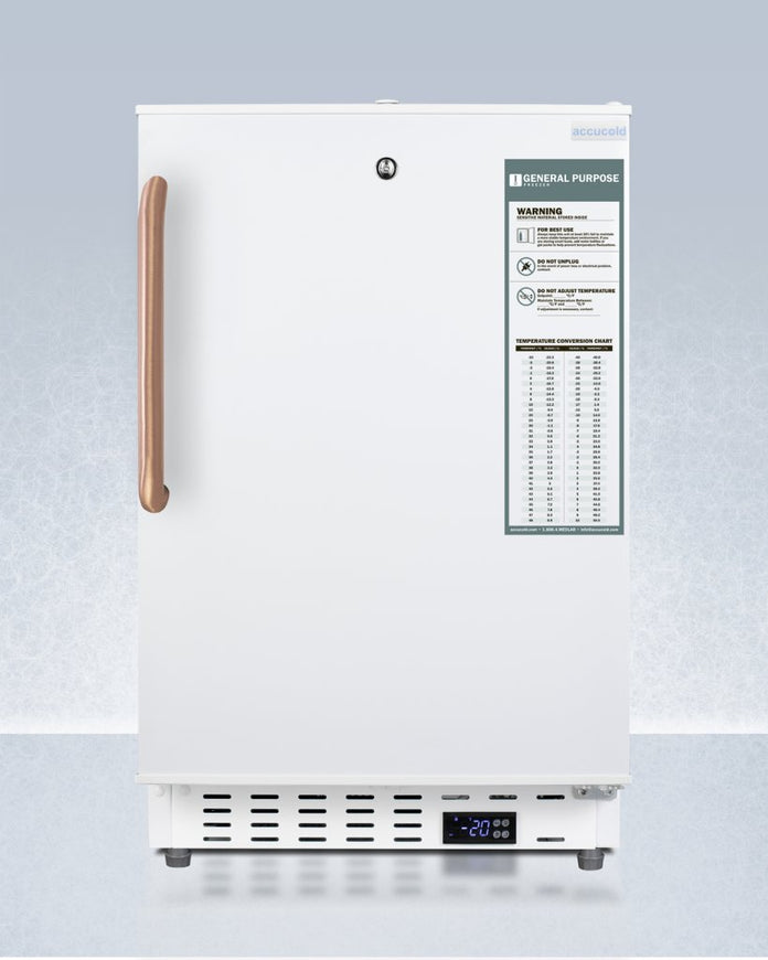 Accucold - ADA305AFTBCLHD - 20" Wide Built-In Vaccine All-Freezer, ADA Compliant, Left Hand Door