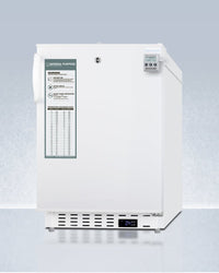 Accucold - ADA404REFCAL - 20" Wide Built-In Healthcare All-Refrigerator, ADA Compliant