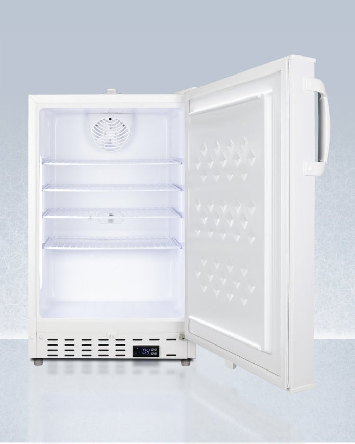 Accucold - ADA404REFLHD - 20" Wide Built-In Healthcare All-Refrigerator, ADA Compliant, Left Hand Door