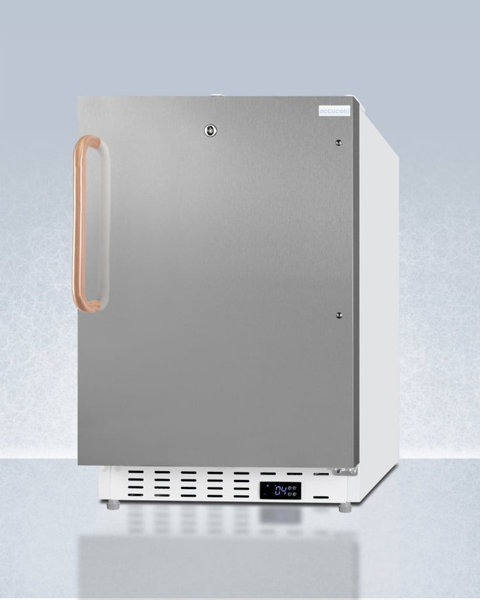 Accucold - ADA404REFSSTBCLHD - 21" Wide Built-In Healthcare All-Refrigerator, ADA Compliant, Left Hand Door