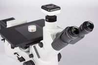Motic Instruments - 1100103800272 - AE2000MET Trinocular Inverted Industrial Microscopes 100W with LM PL Objectives