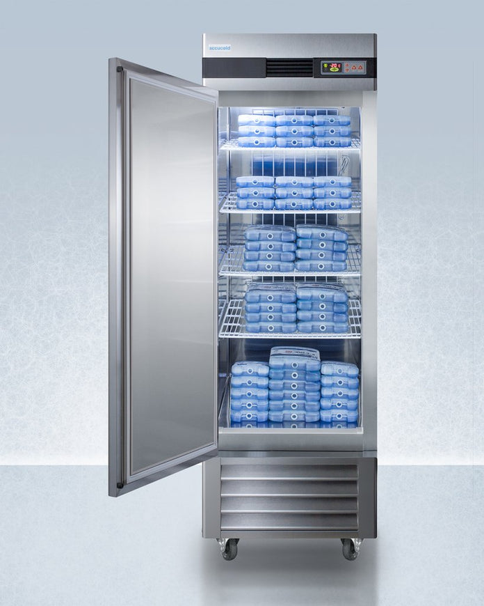Accucold - AFS23MLLHPHI - 23 Cu.Ft. Upright Pharmacy Freezer, Probe Hole