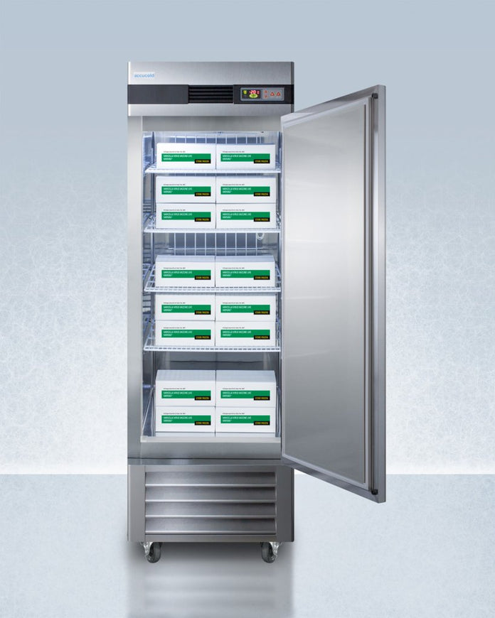 Accucold - AFS23MLPHI - 23 Cu.Ft. Upright Pharmacy Freezer, Probe Hole