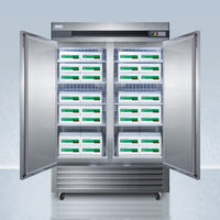 Accucold - AFS49MLPHI - 49 Cu.Ft. Upright Pharmacy Freezer, Probe Hole