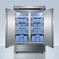 Accucold - AFS49MLPHI - 49 Cu.Ft. Upright Pharmacy Freezer, Probe Hole