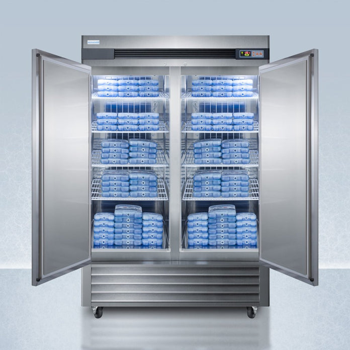 Accucold - AFS49MLPHI - 49 Cu.Ft. Upright Pharmacy Freezer, Probe Hole