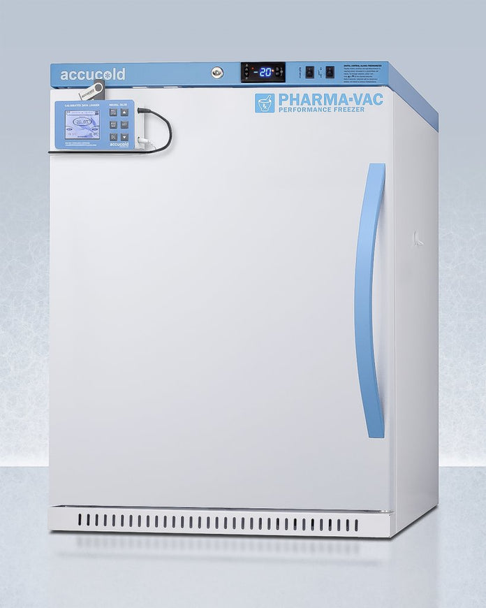 Accucold - AFZ5PVBIADADL2BLHD - 4 Cu. Ft. Vaccine Freezer, ADA Height