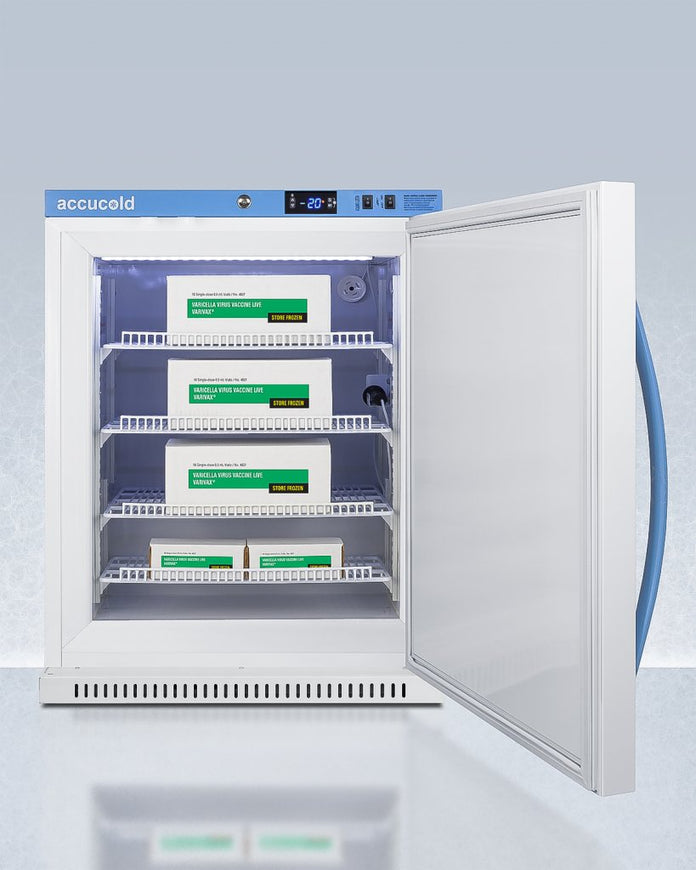 Accucold - AFZ5PVBIADA - 4 Cu. Ft. Vaccine Freezer, ADA Height