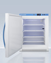 Accucold - AFZ5PVBIADADL2BLHD - 4 Cu. Ft. Vaccine Freezer, ADA Height