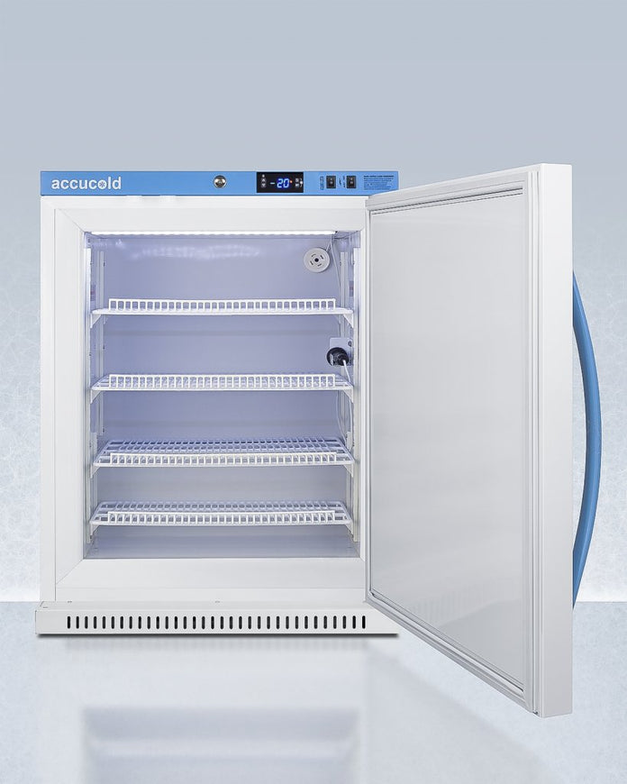 Accucold - AFZ5PVBIADADL2B - 4 Cu. Ft. Vaccine Freezer, ADA Height