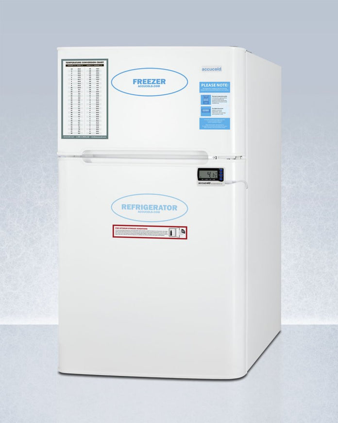 Accucold - AGP34RFADALHD - 19" Wide General Purpose Refrigerator-Freezer, ADA Height, Left Hand Door