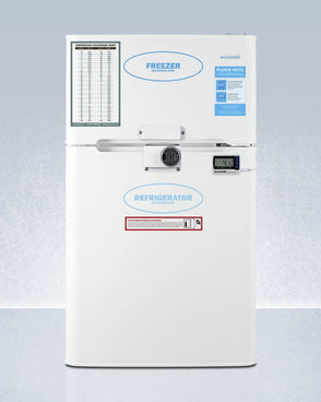 Accucold - AGP34RFLCALADA - 19" Wide General Purpose Refrigerator-Freezer, ADA Height