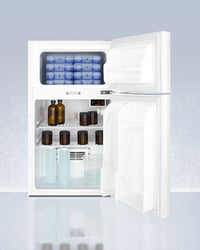 Accucold - AGP34RFLCALADALHD - 19" Wide General Purpose Refrigerator-Freezer, ADA Height, Left Hand Door