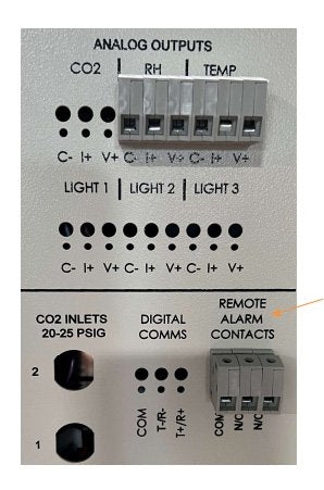 Caron - ALRM302 - Remote Alarm Contacts for 7000 Series Chambers