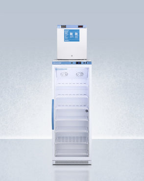 Accucold - ARG12PV-FS24LSTACKMED2 - 24" Wide All-Refrigerator-All-Freezer Combination