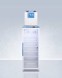 Accucold - ARG12PV-FS24LSTACKMED2 - 24" Wide All-Refrigerator-All-Freezer Combination