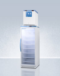 Accucold - ARG12PV-FS24LSTACKMED2LHD - 24" Wide All-Refrigerator-All-Freezer Combination, Left Hand Door