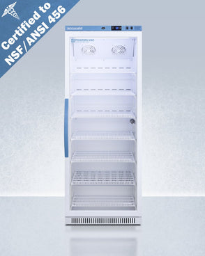 Accucold - ARG12PV456 - 12 Cu. Ft. Upright Vaccine Refrigerator, Certified to NSF/ANSI 456 Vaccine Storage Standard