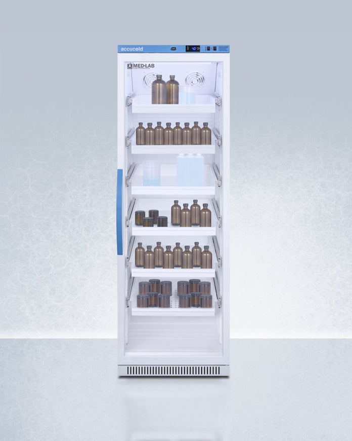 Accucold - ARG15MLDR - 15 Cu.Ft. Upright Laboratory Refrigerator with Removable Drawers