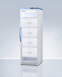 Accucold - ARG15MLLOCKER - 15 Cu.Ft. Upright Laboratory Refrigerator with Interior Lockers