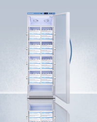 Accucold - ARG15PVLOCKERLHD - 15 Cu.Ft. Upright Vaccine Refrigerator with Interior Lockers, Left Hand Door