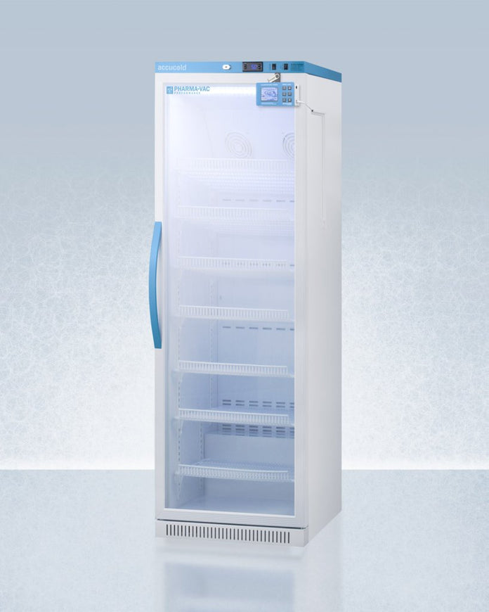 Accucold - ARG15PVDL2BLHD - 15 Cu.Ft. Upright Vaccine Refrigerator, Left Hand Door