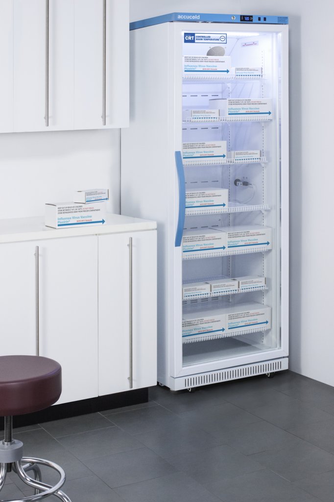Accucold - ARG18PV-CRTLHD - 18 Cu.Ft. Upright Controlled Room Temperature Cabinet, Left Hand Door
