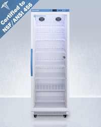 Accucold - ARG18PV456LHD - 18 Cu.Ft. Upright Vaccine Refrigerator, Certified to NSF-ANSI 456 Vaccine Storage Standard, Left Hand Door
