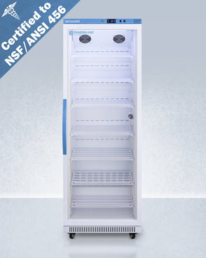 Accucold - ARG18PV456LHD - 18 Cu.Ft. Upright Vaccine Refrigerator, Certified to NSF-ANSI 456 Vaccine Storage Standard, Left Hand Door