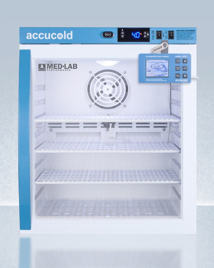 Accucold - ARG1MLDL2B - 1 Cu.Ft. Compact Laboratory Refrigerator