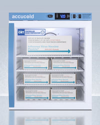 Accucold - ARG1PV-CRTLHD - 1 Cu.Ft. Compact Controlled Room Temperature Cabinet, Left Hand Door