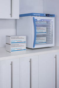Accucold - ARG1PV-CRTLHD - 1 Cu.Ft. Compact Controlled Room Temperature Cabinet, Left Hand Door