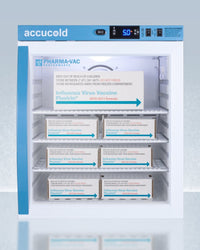 Accucold - ARG1PV456LHD - 1 Cu.Ft. Compact Vaccine Refrigerator, Certified to NSF-ANSI 456 Vaccine Storage Standard, Left Hand Door