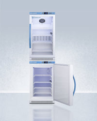Accucold - ARGPV-AFZPVBIADASTACK - Wide Performance Series All-Refrigerator/All-Freezer Combination