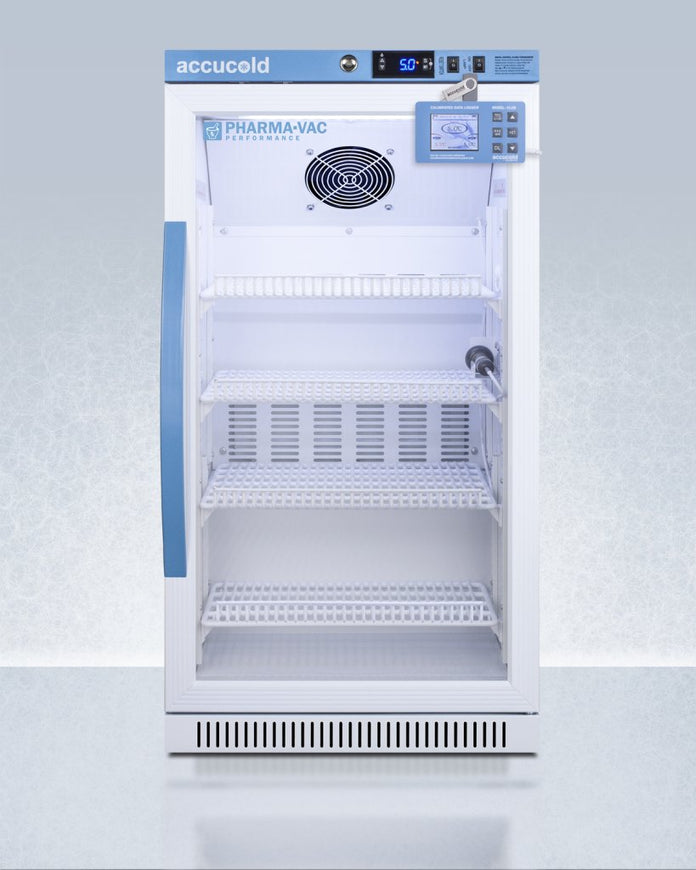 Accucold - ARG31PVBIADA-CRTLHD - 2.83 Cu.Ft. Upright Controlled Room Temperature Cabinet, ADA Height, Left Hand Door