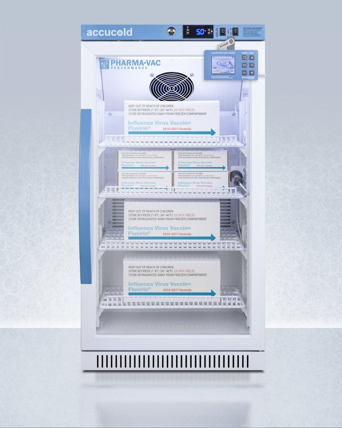 Accucold - ARG31PVBIADADL2BLHD - 2.83 Cu.Ft. Vaccine Refrigerator, ADA Height, Left Hand Door