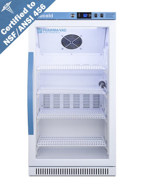 Accucold - ARG31PVBIADA456LHD - 2.83 Cu.Ft. ADA Height Vaccine Refrigerator, Certified to NSF-ANSI 456 Vaccine Storage Standard, Left Hand Door