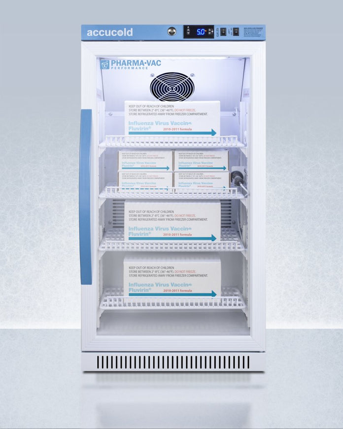 Accucold - ARG31PVBIADA456 - 2.83 Cu. Ft. ADA Height Vaccine Refrigerator, Certified to NSF/ANSI 456 Vaccine Storage Standard