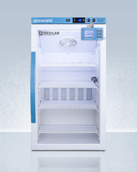 Accucold - ARG3MLDL2B - 3 Cu.Ft. Counter Height Laboratory Refrigerator