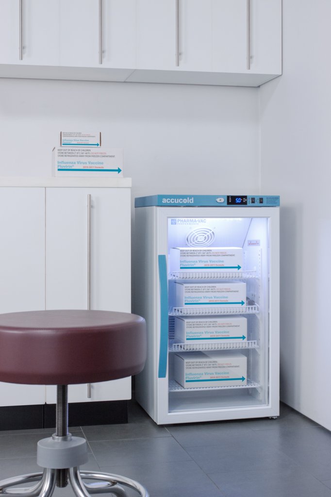 Accucold - ARG3PVLHD - 3 Cu.Ft. Counter Height Vaccine Refrigerator, Left Hand Door