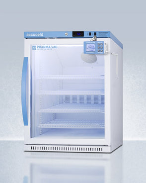 Accucold - ARG61PVBIADADL2BLHD - 6 Cu.Ft. Vaccine Refrigerator, ADA Height, Left Hand Door