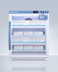 Accucold - ARG61PVBIADADL2BLHD - 6 Cu.Ft. Vaccine Refrigerator, ADA Height, Left Hand Door