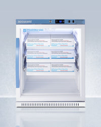 Accucold - ARG61PVBIADADRLHD - 6 Cu.Ft. ADA Height Vaccine Refrigerator, with Removable Drawers, Left Hand Door