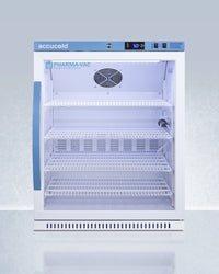 Accucold - ARG61PVBIADA456LHD - 6 Cu.Ft. ADA Height Vaccine Refrigerator, Certified to NSF-ANSI 456 Vaccine Storage Standard, Left Hand Door