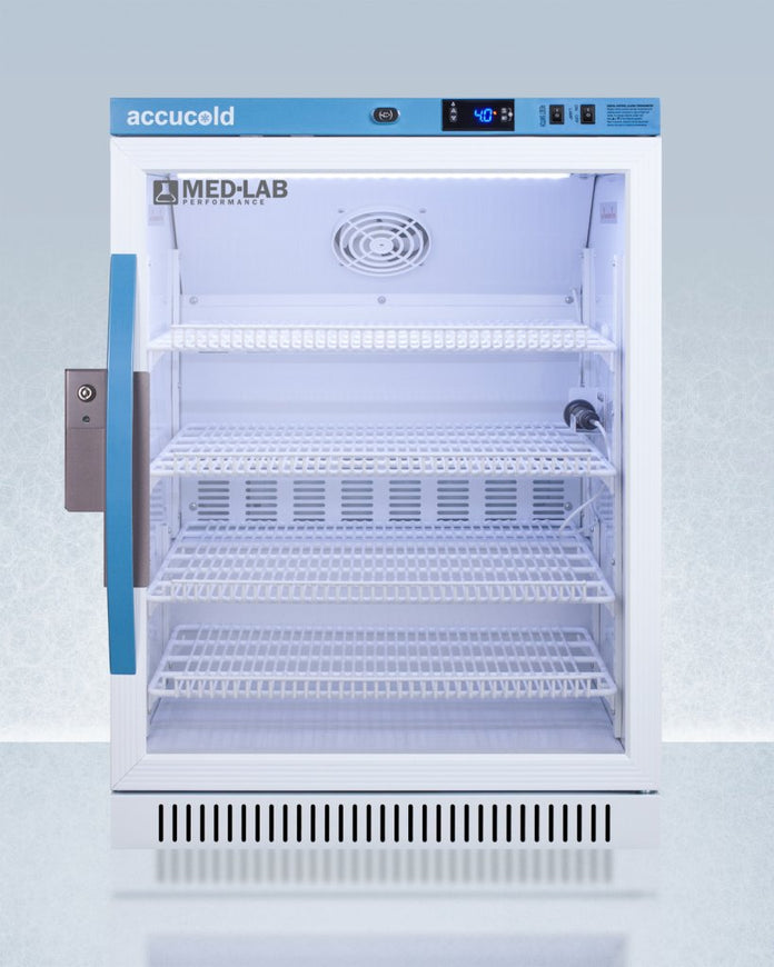 Accucold - ARG6ML - 6 Cu. Ft. ADA Height Laboratory Refrigerator
