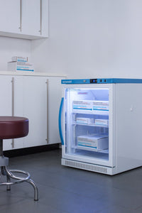 Accucold - ARG6PVLHD - 6 Cu.Ft. ADA Height Vaccine Refrigerator, Left Hand Door