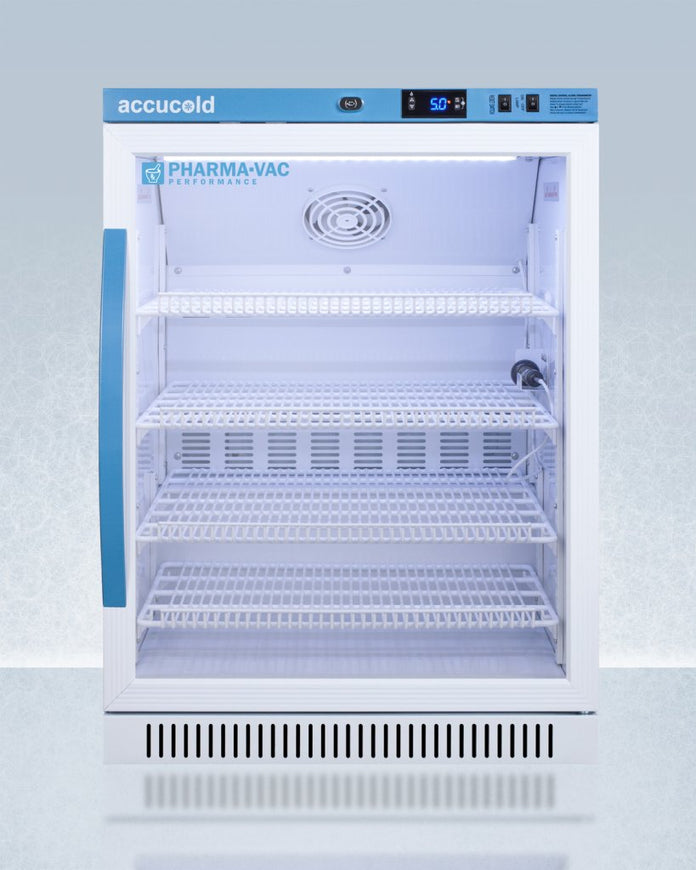 Accucold - ARG6PV456 - 6 Cu. Ft. ADA Height Vaccine Refrigerator, Certified to NSF/ANSI 456 Vaccine Storage Standard