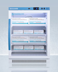 Accucold - ARG6PV456 - 6 Cu. Ft. ADA Height Vaccine Refrigerator, Certified to NSF/ANSI 456 Vaccine Storage Standard