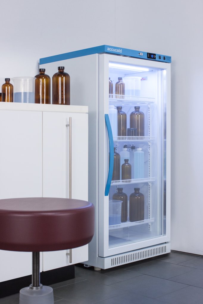 Accucold - ARG8ML - 8 Cu. Ft. Upright Laboratory Refrigerator
